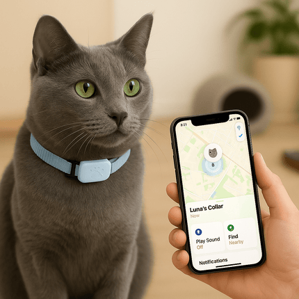 Collier Pour Chat Avec Gps | Minouplus