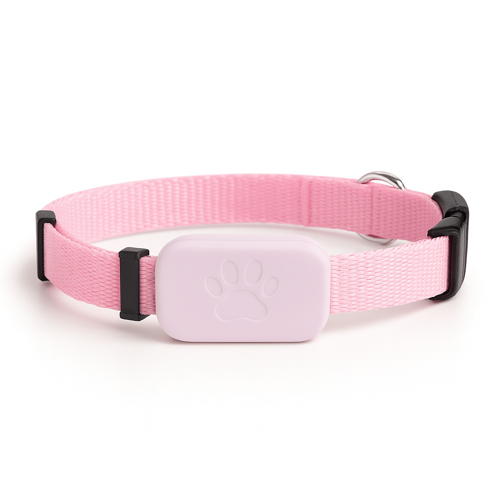 Collier Pour Chat Avec Gps | Minouplus Rose