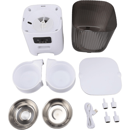 Distributeur Automatique De Croquettes Pour 2 Chats | Minouplus