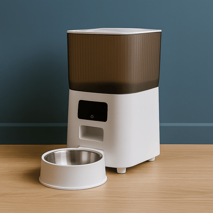 Distributeur Automatique De Croquettes Pour 2 Chats | Minouplus Bac simple