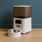 Distributeur Automatique De Croquettes Pour 2 Chats | Minouplus Bac simple