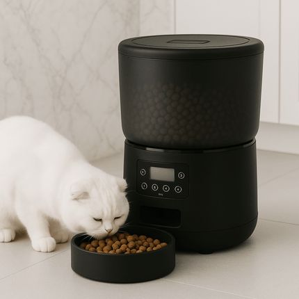 Distributeur Automatique De Croquettes Pour Chat | Minouplus