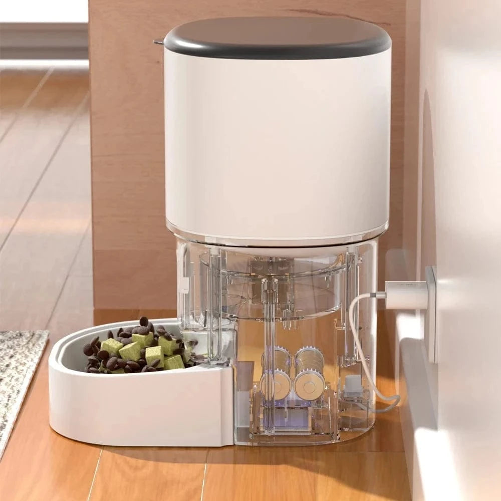 Distributeur De Croquettes Automatique Pour Chat | Minouplus