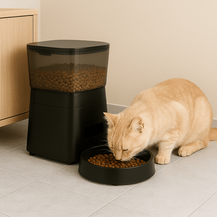 Distributeur De Croquettes Pour Chat Automatique | Minouplus