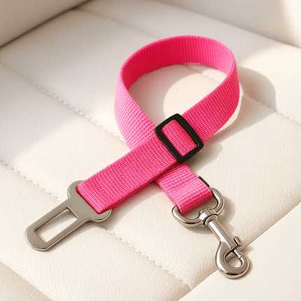 Harnais Pour Chat Voiture | Minouplus Rose rouge