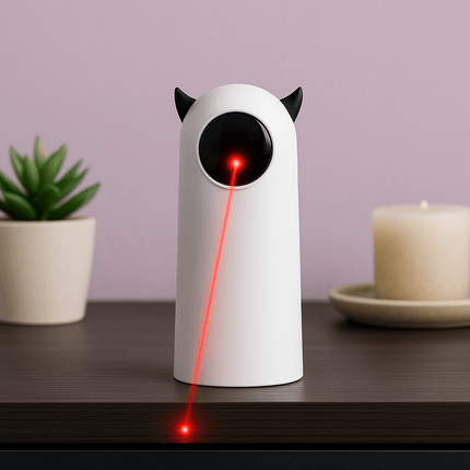 Jouet Laser Pour Chat | Minouplus Blanc