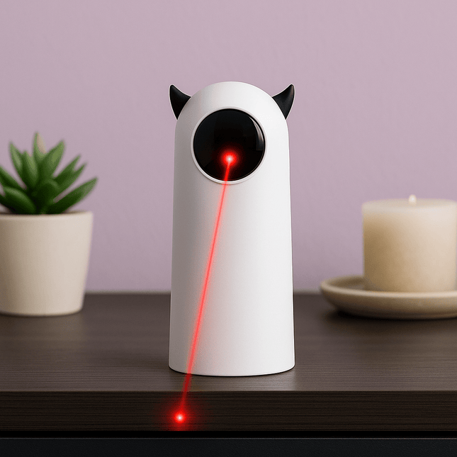 Jouet Laser Pour Chat | Minouplus Blanc
