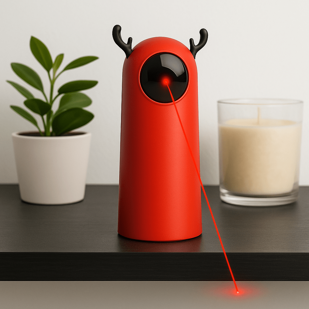 Jouet Laser Pour Chat | Minouplus Rouge