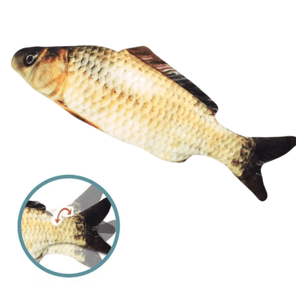 Jouet poisson pour chat | Minouplus Carpe