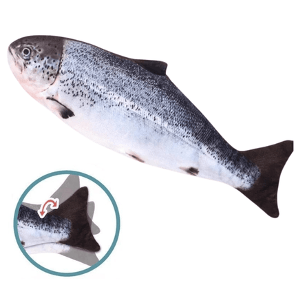 Jouet poisson pour chat | Minouplus Saumon