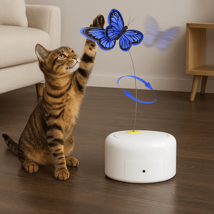 Jouet Pour Chat Papillon | Minouplus