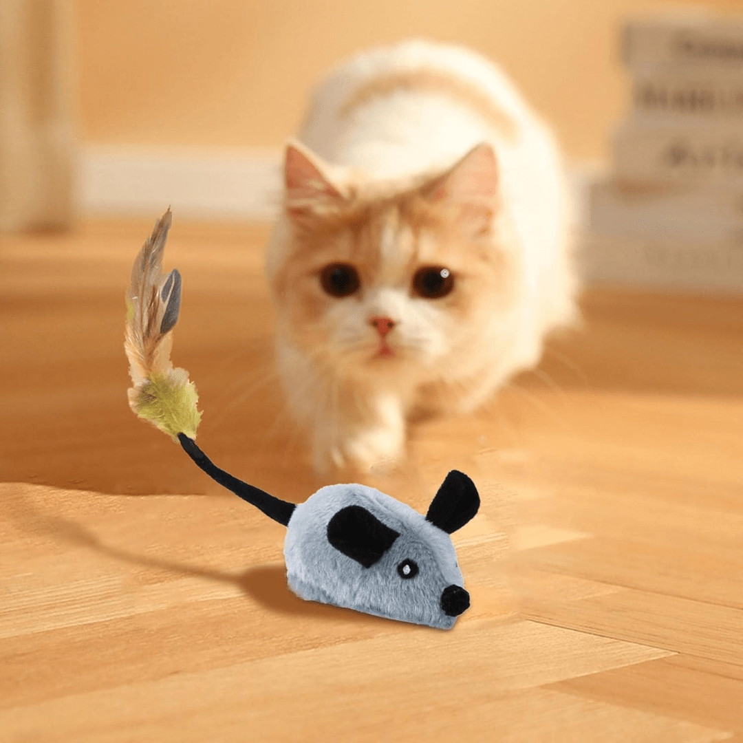 Jouet Pour Chat Souris Qui Bouge Toute Seule | Minouplus