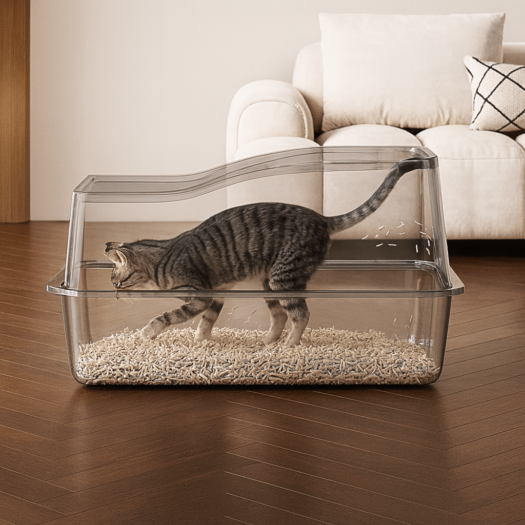 Litière Pour Chat Fermée Anti-Odeurs | Minouplus