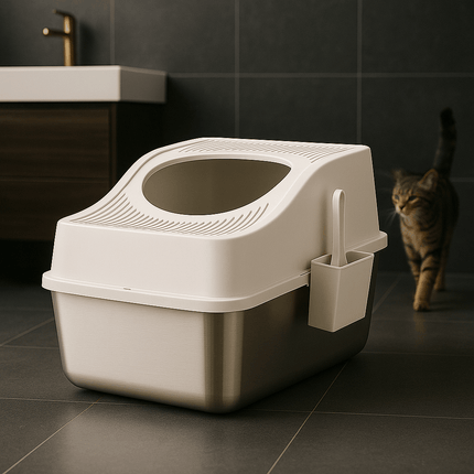 Litière Pour Chat Fermée Anti-Odeurs | Minouplus